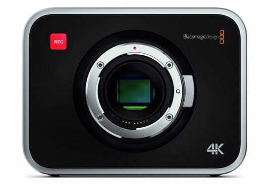 Câmera de produção Blackmagic Deign