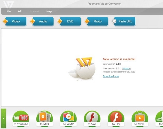 Downloader di video Freemake