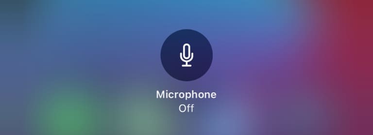 Mikrofon v nastavení nahrávání obrazovky
