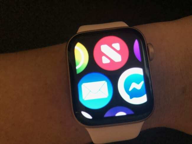 Apple Watch ingezoomd