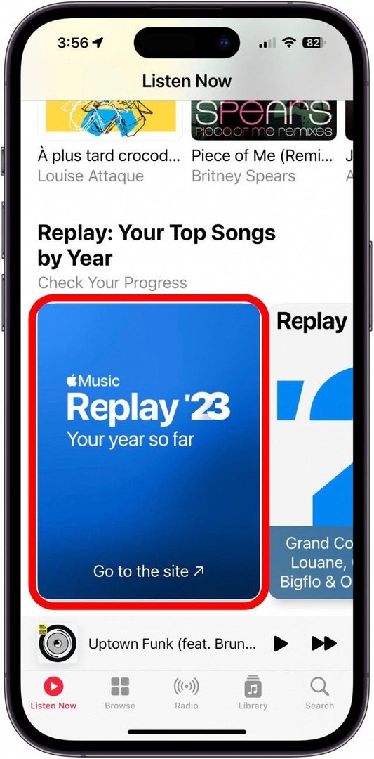 dodirnite apple music replay 2021 apple music replay 2022