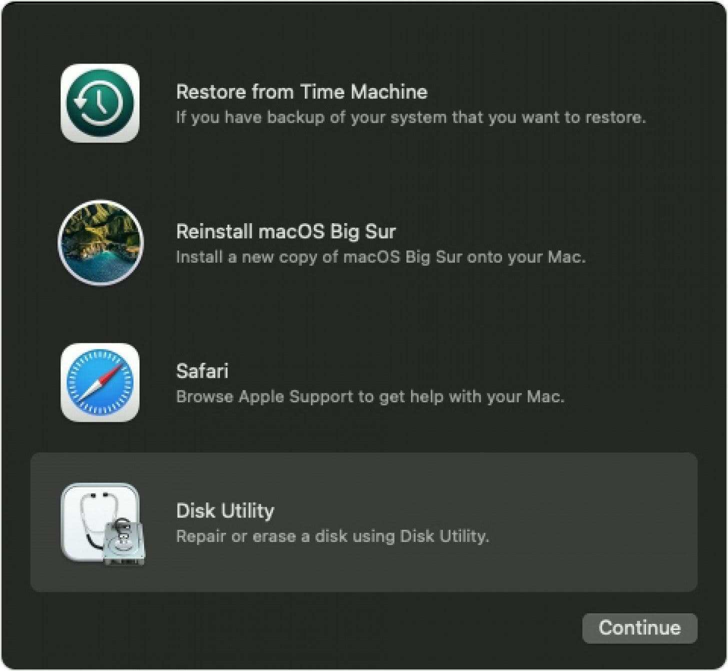 כיצד לאפס להגדרות היצרן Mac Utilities