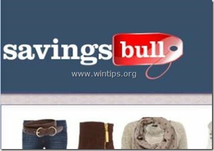 Savingsbull-рекламне програмне забезпечення