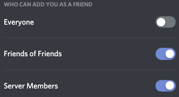 discord Kdo si vás může přidat jako přítele