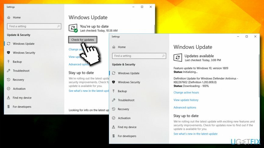 Mettre à jour le système d'exploitation Windows