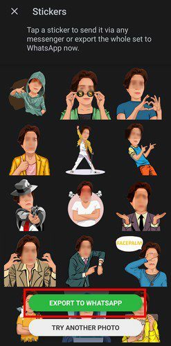 WhatsApp You Stickers