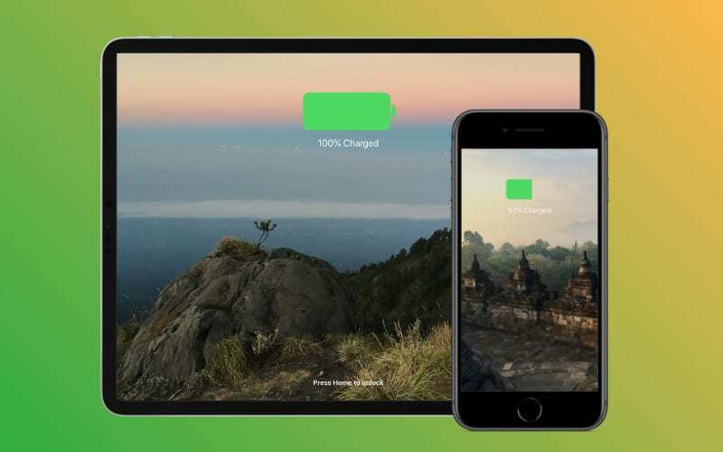 Az iPhone és iPad akkumulátorának százalékos ugrása
