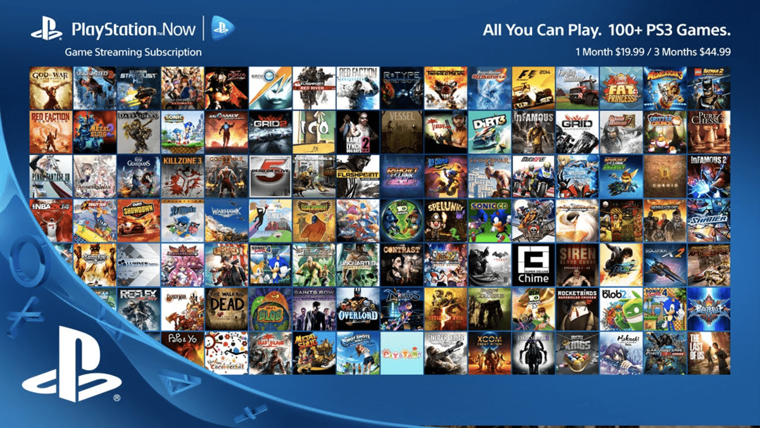 PlayStation Now – parhaat pilvipelipalvelut