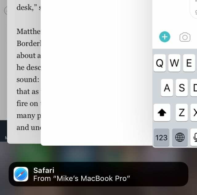 Preklop v preklopniku aplikacij iOS 12