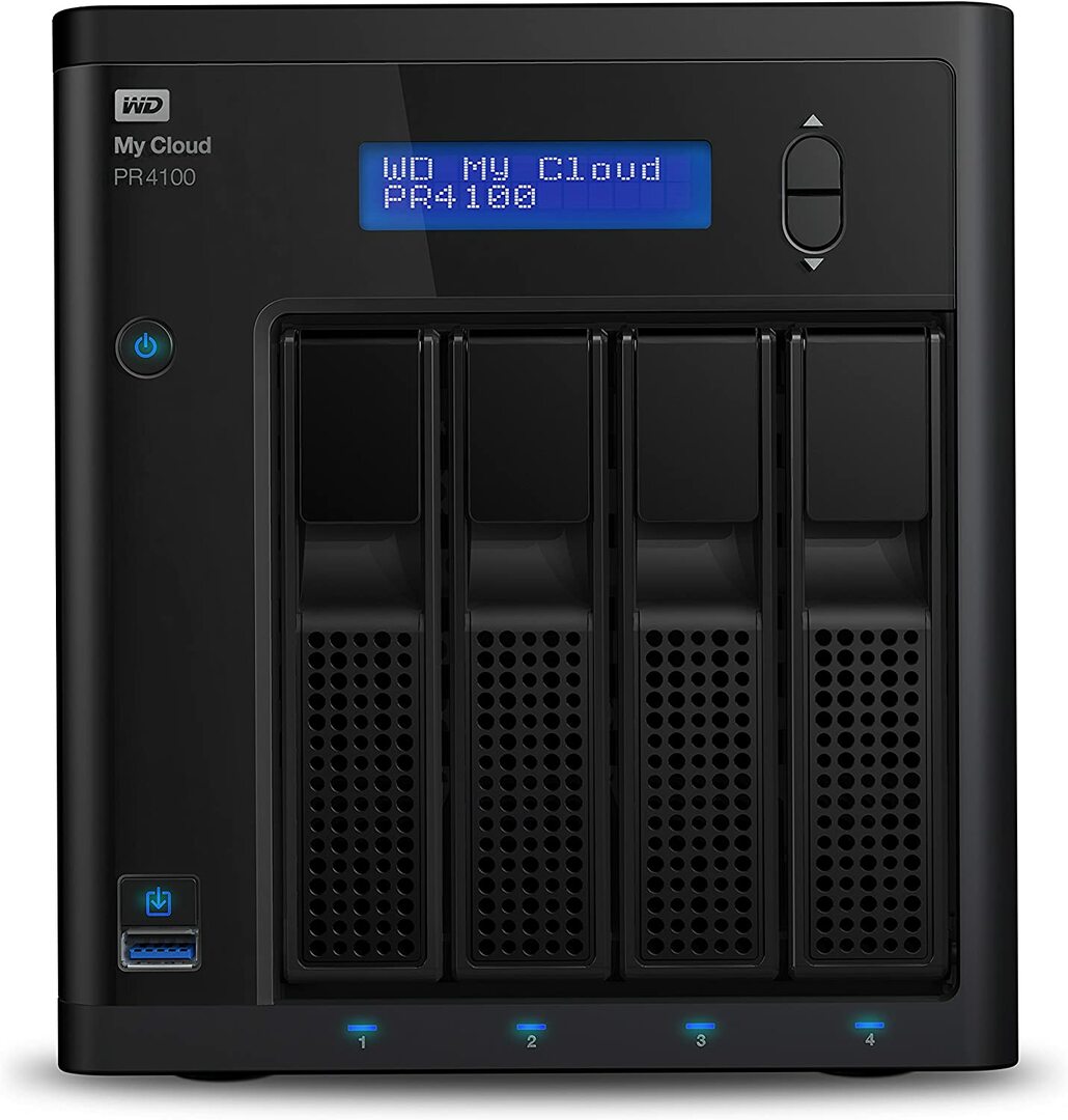 My Cloud Pro Series PR4100 cea mai bună stocare NAS de la WD