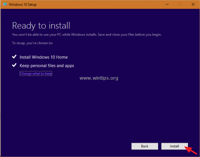 repara windows 10