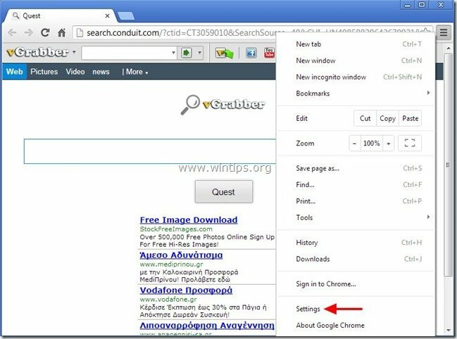 verwijder-vgrabber-toolbar-chrome