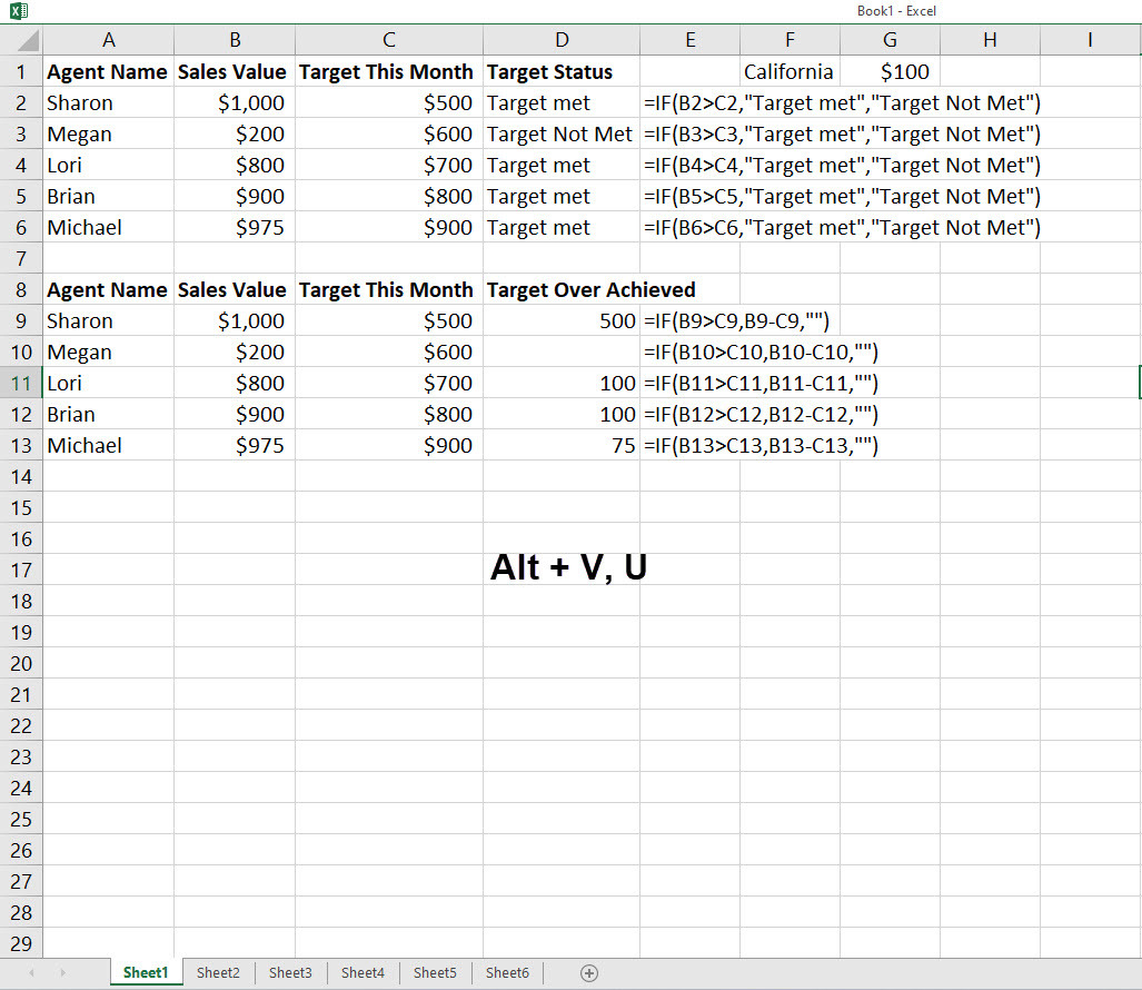 Un correctif pour la barre d'état Excel manquante en désactivant le mode de mise au point Excel