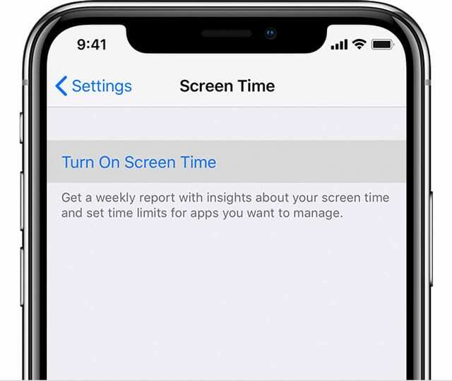 स्क्रीन टाइम सेटिंग आईओएस चालू करें