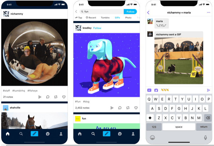 Tumblr - Приложение за социални медии