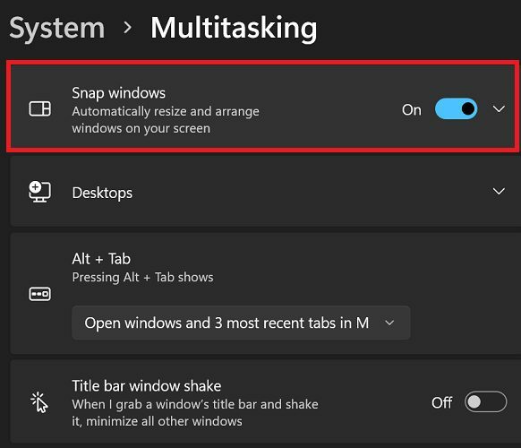 snap-windows-ayarları-windows-11