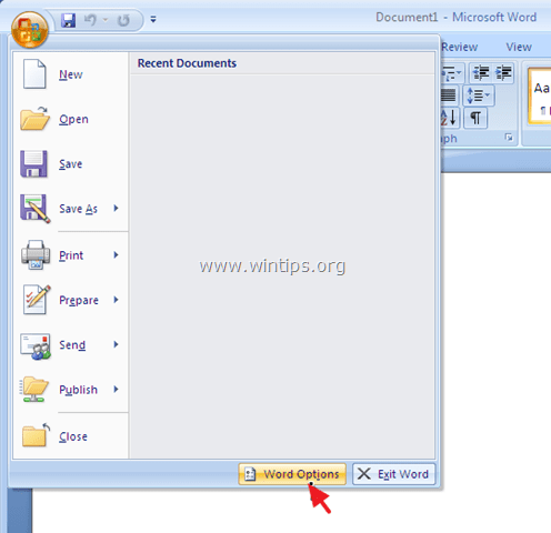 deaktiver plugins word 2007 excel 2007