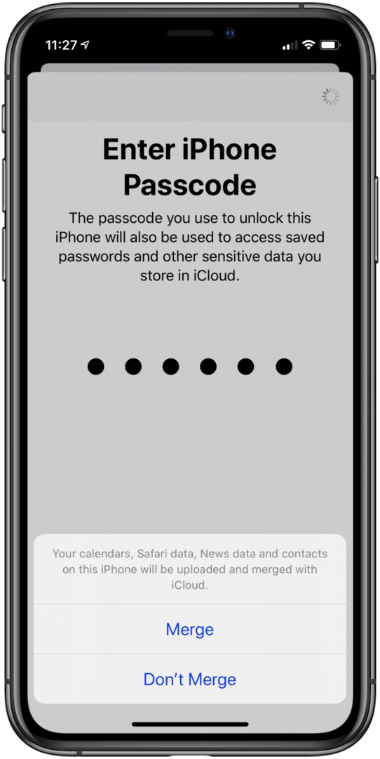 sloučit data icloud do nového Apple id