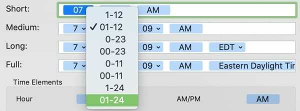 Time Display 24 Leading Zero-Mac