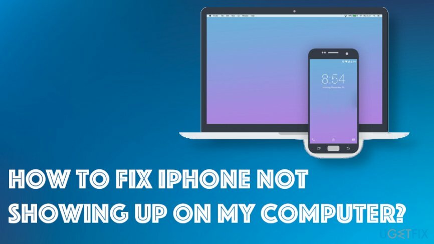 כיצד לתקן את האייפון שלא מופיע במחשב שלי