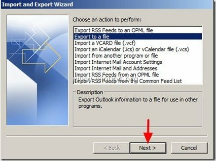 outlook-export