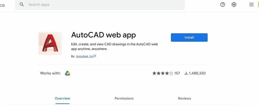 auto cad drive-app