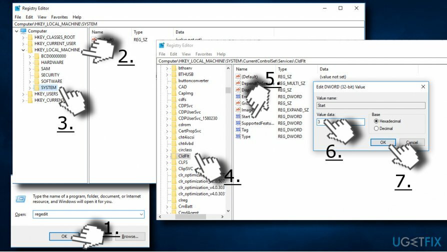 0x800700B7 त्रुटि फिक्सिंग रजिस्ट्री ट्विक