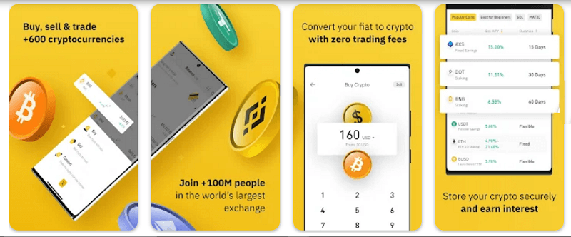 Binance – Die beste App für NFT