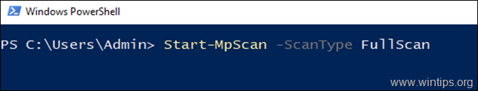 Defender Powershell-Vollscan