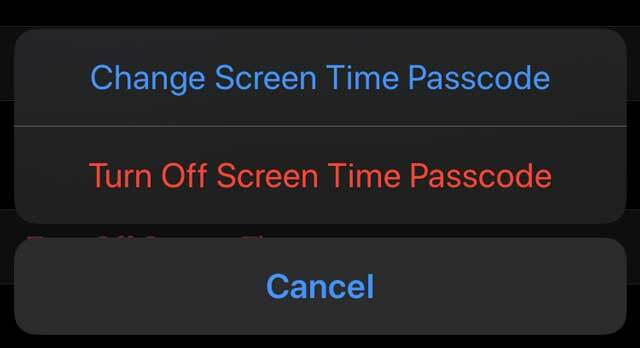 modifier ou désactiver l'heure d'écran sur iOS et iPadOS