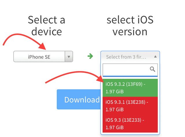 Cum să downgrade iOS10 pe iPhone la iOS9