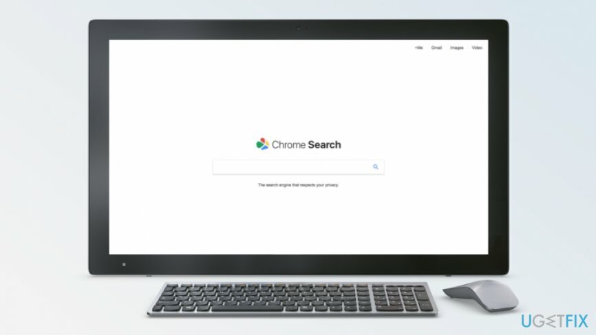 A Chromesearch.win eltávolítása a böngészőből