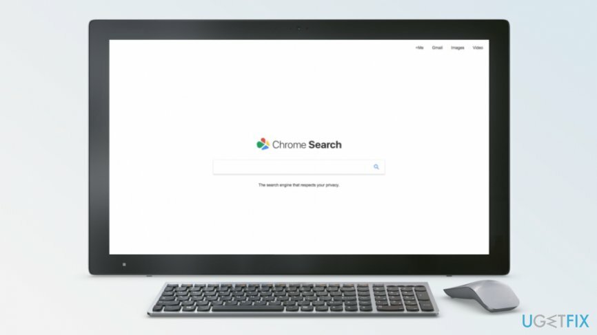 Chromesearch.win को ब्राउज़र से कैसे हटाएं