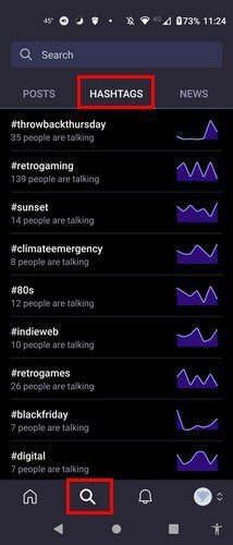 Mastodon Hashtag Android