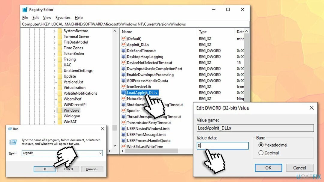 Windows-Registrierung ändern