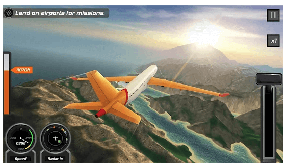 Лучшие игры-симуляторы - Flight Pilot Simulator 3D 