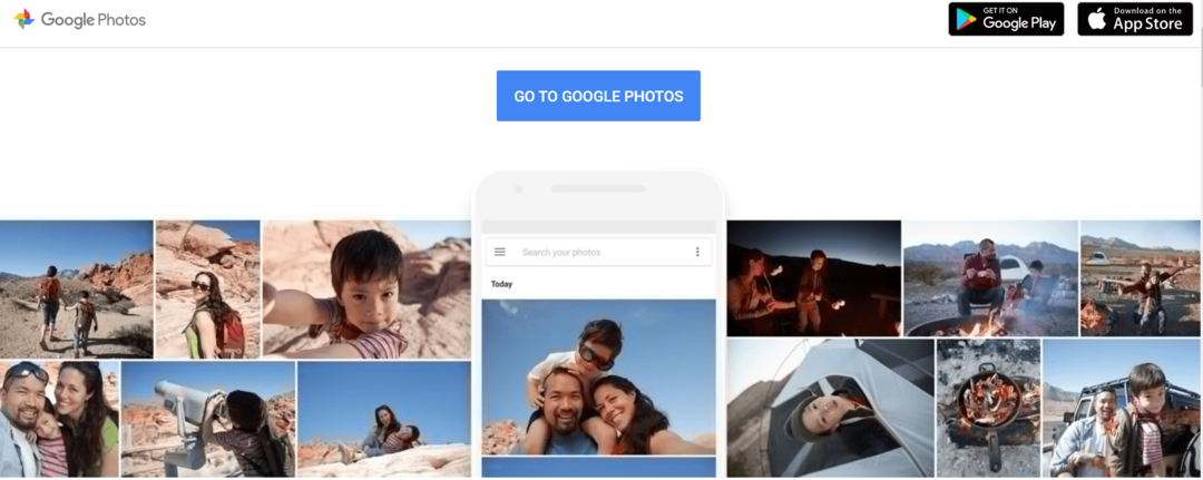 Google Fotos - Bedste Picasa-alternativ