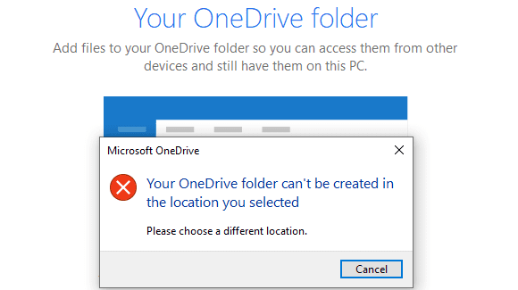 su-carpeta-onedrive-no-se-puede-crear-en-la-ubicación-que-seleccionó