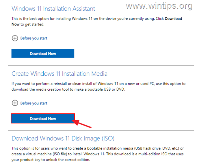  Windows 11-installatiemedia maken