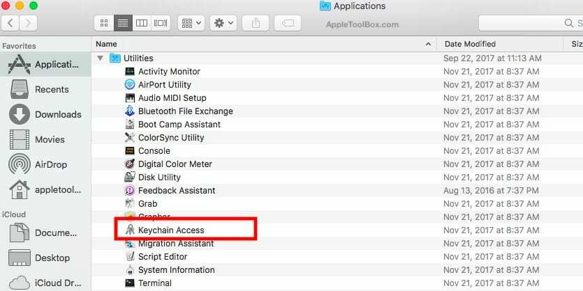 Δεν είναι δυνατή η πρόσβαση στους κωδικούς πρόσβασης Safari από το iCloud Keychain, Τρόπος επιδιόρθωσης