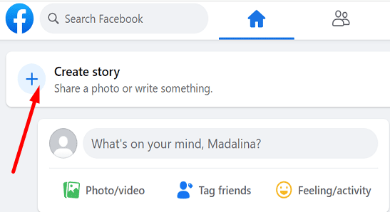 Histórias do Facebook
