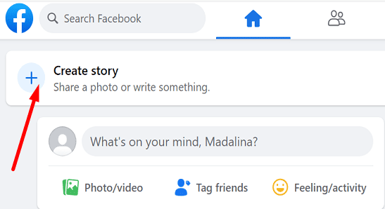 Facebook-ストーリー