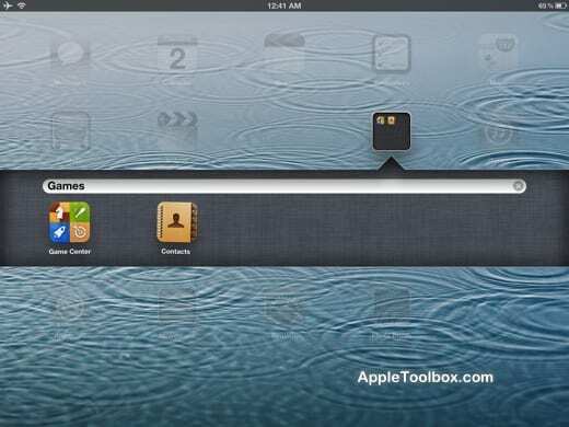 iPad einen Ordner erstellen