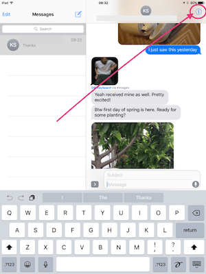 วิธีบันทึกรูปภาพ iMessage หลายภาพลงในรูปภาพ