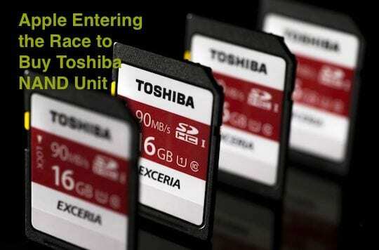 Η Apple σχεδιάζει να αγοράσει μονάδα Toshiba NAND