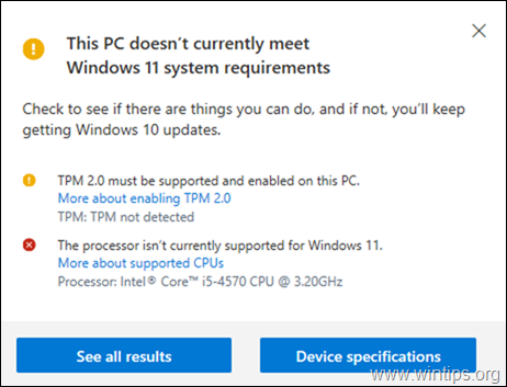 كيفية تثبيت Windows 11 بدون TPM 2.0 أو TPM 1.2 على وحدات المعالجة المركزية غير المدعومة.