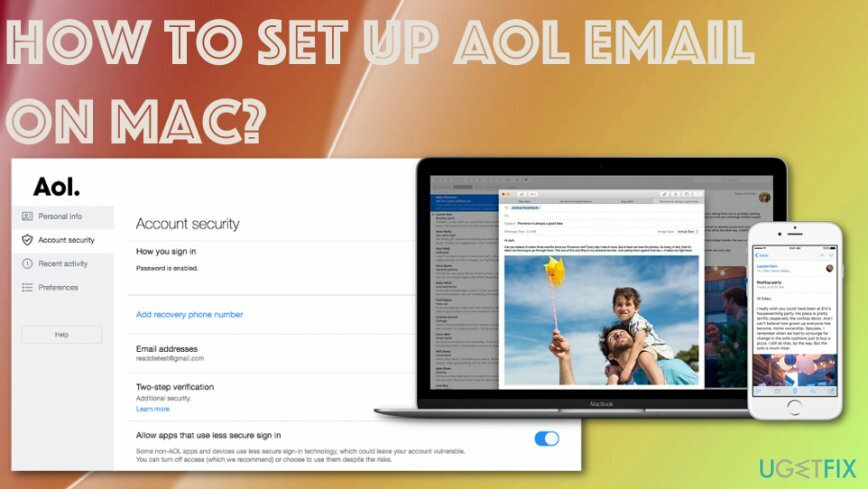 Jak nastavit e-mail AOL na Macu