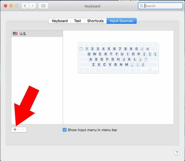 Mac Virtual Keyboard Input Sources