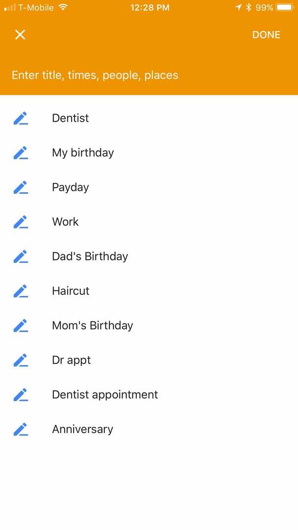 Un regard sur Google Calendar, mon calendrier iPhone préféré