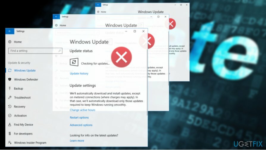 Problémy so službou Windows Update